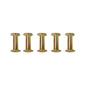 High Quality Brass File <b>Screw</b> Corrosion Resistant Fastener for Office Files Binding Stationery Use Bulk Supply - Product Image 6