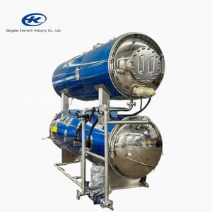 Sterilizzatore a Bagno di Acqua Autoclave Efficiente <span class=keywords><strong>per</strong></span> Alimenti in Scatola nell'Industria Alimentare - Product Image 2
