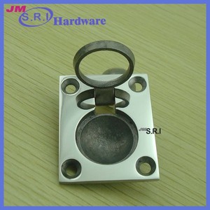 Tirador de Puerta y Anillo para Silla de Acero Inoxidable Dorado Grande, Diseño Moderno, Tiradores y Pomos para Muebles con Material de Vidrio - Product Image 4