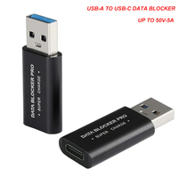 Bloqueador de Datos USB Tipo-C 4 en 1 HW-K02, Aleación de Aluminio, Carga Segura, Protección de Datos, Privacidad, Compatible con Carga Rápida para Computadora