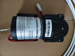Pompe de surpression en cuivre autonettoyante 75 GPD à 5 étages pour usage domestique, hôtelier et extérieur, système à diaphragme 24V, silencieuse, débit élevé 75 GPD E - Product Image 3
