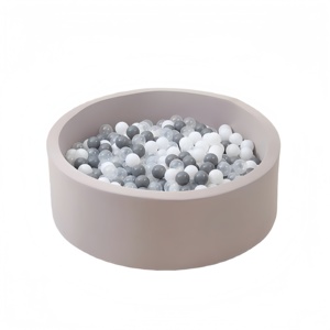 Piscina di Palline per Bambine, Vendita all'Ingrosso, Area Giochi Morbida Rosa per Camerette - Product Image 1