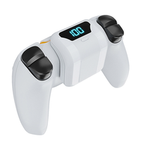 Batterie Externe Rechargeable de Secours avec LED 1500 mAh pour PlayStation 5, Bloc-pile pour Manette PS5, Power Bank