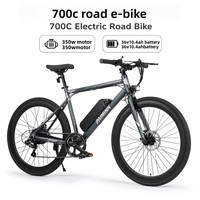 Vélo électrique tout-terrain pour adulte, best-seller transfrontalier, 26 pouces, moteur arrière sans balais 36V 250W, cadre en alliage d'aluminium, batterie au lithium