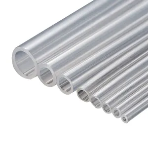 Custom Pressure resistance and wear resistance Transparent Good Elastic Clear silicone rubber tube