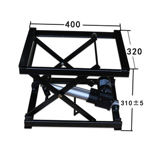 Electric Hydraulic Coffee Table Lift Frame 400x320mm Adjustable Steel Furniture Frame for Living Room - Product Image 1