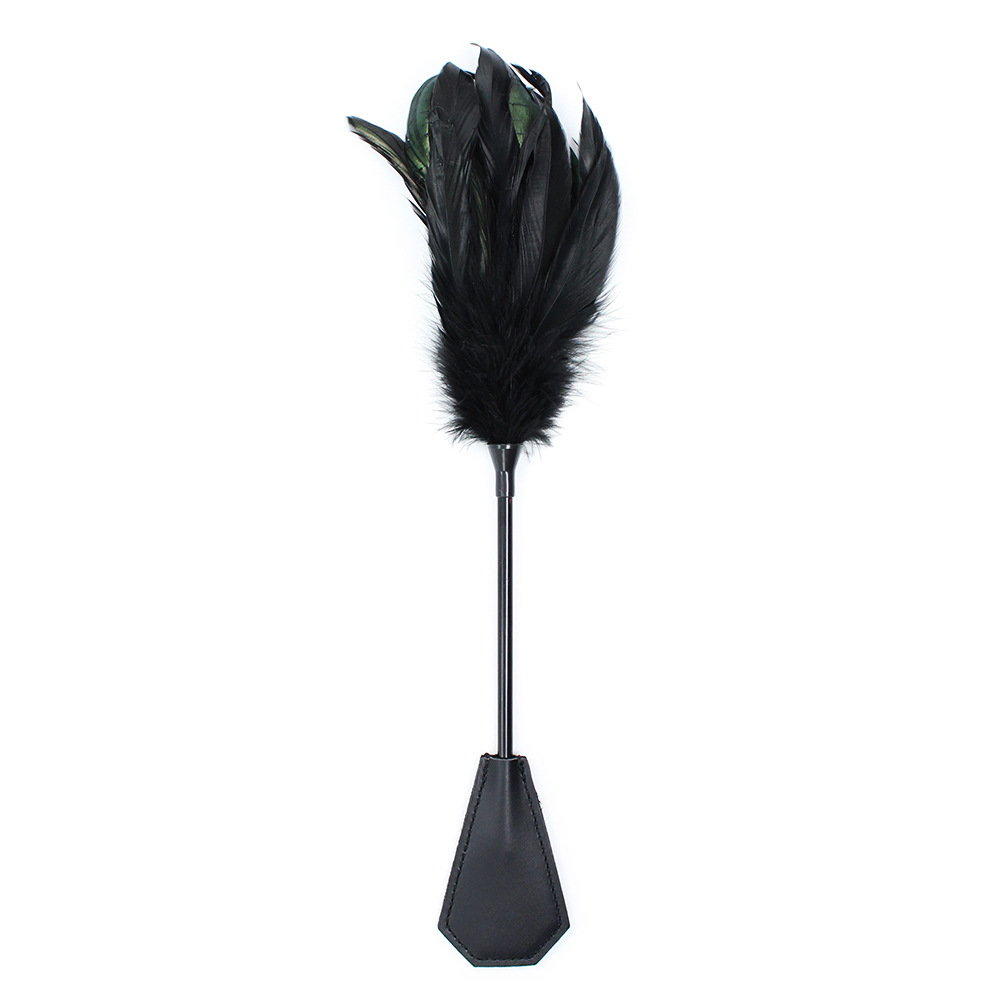 Black Feather Tickler - The BDSM Toy Shop