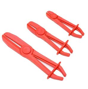 طقم كماشة بلاستيكية لربط خطوط الوقود مكون من 3 قطع، مجموعة كماشات لقطع الخراطيم المرنة في السيارات مثل خراطيم المبرد والفرامل - Product Image 3