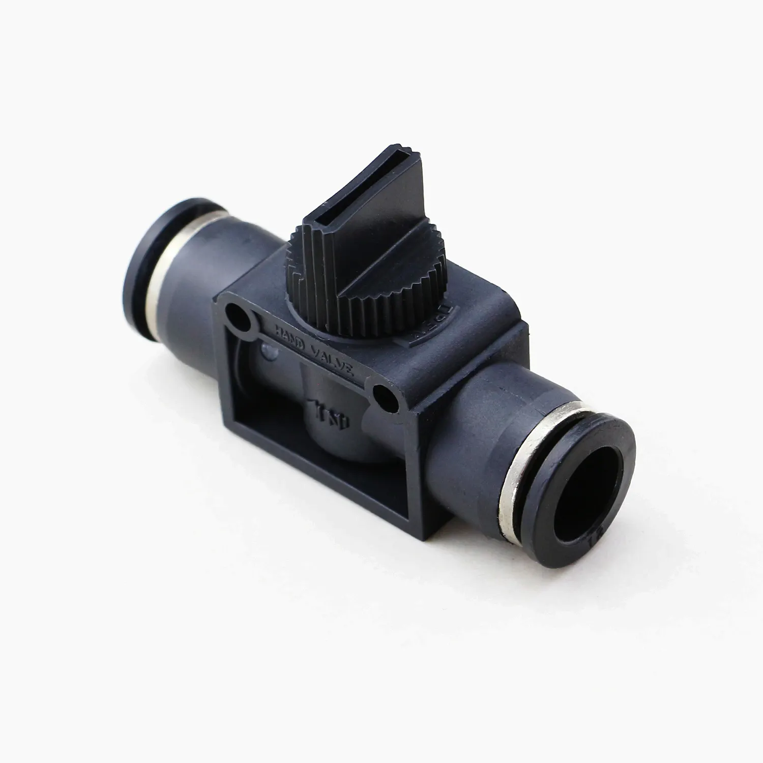 THVFF Pneumatic Hand Valve Fitting Two-Way Quick Connector Shut off Manual Hand Valves