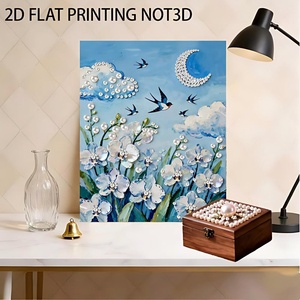 Kit de Peinture Diamant Perle Paysage Écologique au Design Moderne – Décoration de Table Tendance pour la Maison, Vente Chaude en Usine - Product Image 4