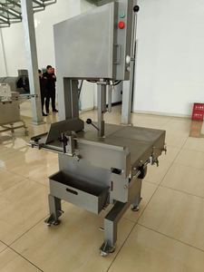 Nouvelle machine à découper la viande congelée électrique Helper, scie à os commerciale, trancheuse à viande réglable automatique pour restaurant - Product Image 2