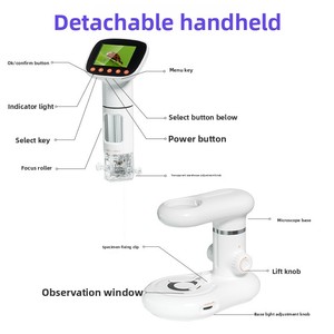 <span class=keywords><strong>Microscope</strong></span> électronique numérique optique CM3-Z13 avec caméra, loupe professionnelle pour enfants et élèves du collège - Product Image 5