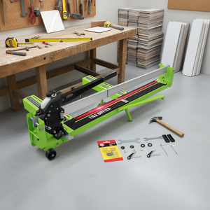 Coupe-carreaux manuel de précision en céramique 1000 mm, structure entièrement en acier, guide laser pour carreaux en porcelaine - Product Image 2