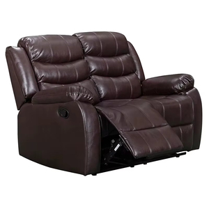 CY Offre Spéciale Nouveau Design Moderne <span class=keywords><strong>Villa</strong></span> Personnalisée Causeuse Rembourrée 1 2 3 Places Cuir Anji Fauteuil Inclinable Ensemble Canapé - Product Image 3