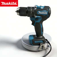 Perceuse à percussion trois-en-un DHP487, batterie au lithium Makita 18V, perceuse manuelle pour la décoration et l'entretien de la maison