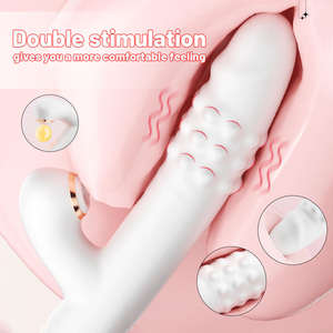 Вибратор-пуля с функцией вращения и телескопического удлинения для стимуляции точки G, с функцией всасывания и массажа клитора, для пар, оргазмических игрушек - Product Image 3