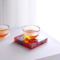 Résine transparente DIY pour la création de bijoux, accessoires, porte-clés, sous-verres, moules et décoration intérieure
