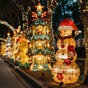 مول ، رجل ثلج مضيء ثلاثي الأبعاد ، عيد الميلاد - Product Image 6