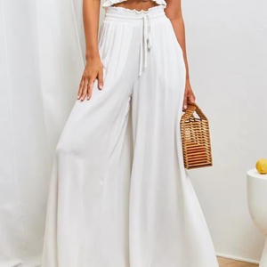 2024 estate europea e americana nuovi <span class=keywords><strong>pantaloni</strong></span> lunghi a gamba larga da <span class=keywords><strong>donna</strong></span> <span class=keywords><strong>pantaloni</strong></span> lunghi elastici <span class=keywords><strong>in</strong></span> <span class=keywords><strong>vita</strong></span> dritta a <span class=keywords><strong>vita</strong></span> alta - Product Image 1