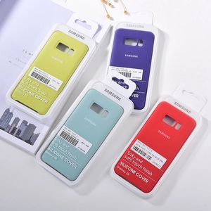 Emballage de détail étui en <span class=keywords><strong>silicone</strong></span> liquide d'origine housse de protection souple pour <span class=keywords><strong>Samsung</strong></span> <span class=keywords><strong>Galaxy</strong></span> S10 S20 Plus s10e Note 10 + 20 + <span class=keywords><strong>S7</strong></span> <span class=keywords><strong>edge</strong></span> - Product Image 2