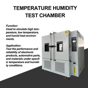 Basse température-70 ℃ ~ 150 ℃/20% ~ 98% RH pour la chaleur humide de pluie acide de peinture en métal pour l'essai - Product Image 2