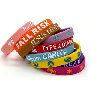 Pulseras de Silicona Ecológicas con Logotipo Personalizado al por Mayor, para Regalos Promocionales y Eventos - Product Image 4