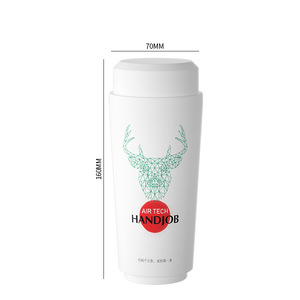 Masturbateur masculin en silicone TPE au design de tasse de thé au lait, jouet sexuel pour adultes avec sensation de toucher réel pour hommes - Product Image 3
