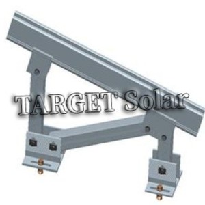Système de montage solaire en aluminium pour installation au sol, traitement de surface anodisé pour panneaux solaires - Product Image 5