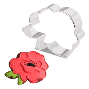 Thép không gỉ cắt cookie trong hình dạng của hoa hồng lá phong hoa hướng dương bướm Helianthus Annuus Hoa Hướng Dương - Product Image 1