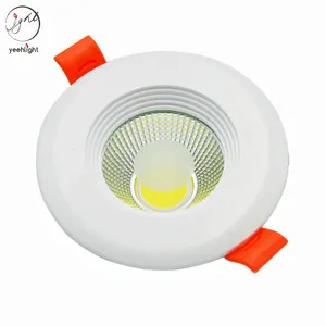 Fábrica Iluminação Interior Cob Recesso Downlight Habitação De Alumínio 7w Cob Led Downlights