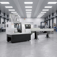 Tour à métaux automatique CNC de type suisse à 5 axes à 2 broches de haute précision Sm385 avec CE