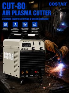 Costar Manufacture Power Source Built in Compressor Cortadoras Industrial Welders Portable <b>Plasma</b> Cutter <b>Cutting</b> Welding <b>Machine</b> - Product Image 3