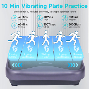Nouveau Design Corps Minceur Corps Entier Vibration Plaque Machine Massage Exercices Vibration Plate-forme - Product Image 3