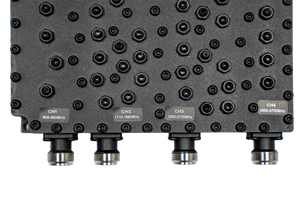 Combinador híbrido RF 4 puertos N hembra 800M/1,8G/2,1G/3,5 GHz bajo VSWR bajo PIM IP65 piezas de telecomunicaciones acoplador híbrido con servicio OEM - Product Image 2