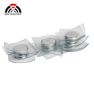 Bouton magnétique permanent industriel de sac rond en néodyme <span class=keywords><strong>QQ</strong></span> aimant à coudre pour vêtements en PVC sacs à main en tissu - Product Image 3