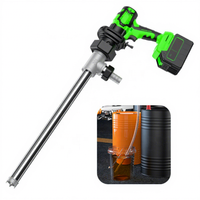 Pompe à vis à vitesse variable en acier inoxydable anticorrosif de qualité alimentaire de pompe à tambour électrique à haute viscosité pour haricot d'huile de miel, etc.