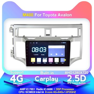 Srongseed Phổ Biến Nhất 6 128GB Android Màn Hình Cảm Ứng Car Dvd Đài Phát Thanh Video Âm Thanh <span class=keywords><strong>Gps</strong></span> <span class=keywords><strong>Navigation</strong></span> Player Cho Toyota Avalon 2007-2010 - Product Image 4