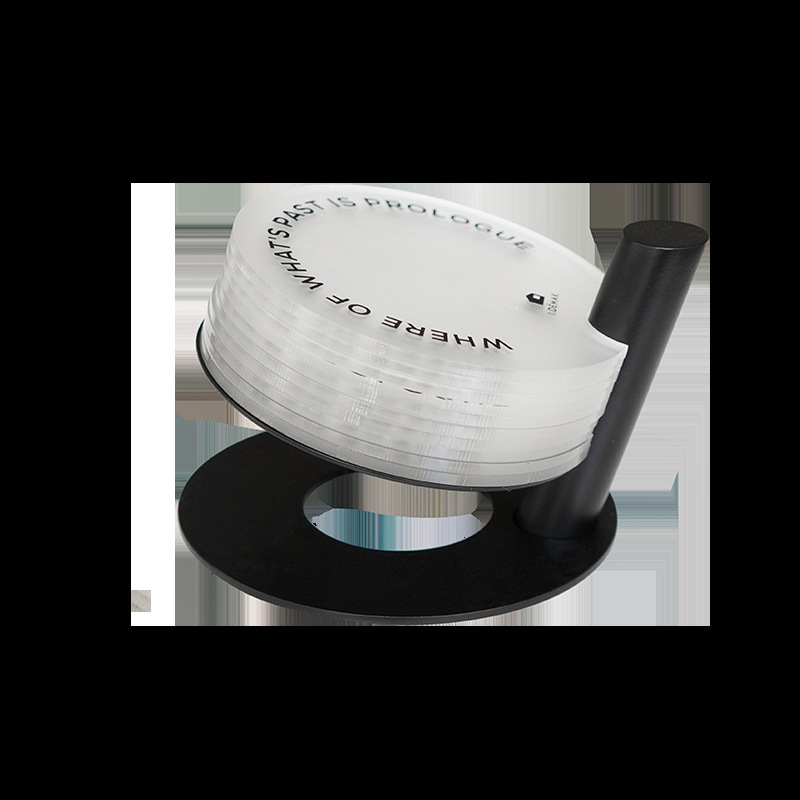 Custom Transparent Waterproof Acrylic Coasters Cup Holders with Polishing & Carving Art Deco Design Custom Sizes · image 6