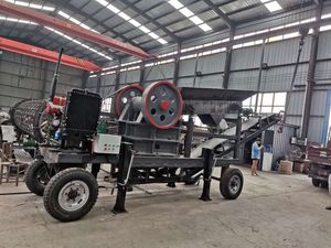 Hot-selling South American Portable PE250x400 AC Motor Jaw Crusher Vibrating Feeder Belt Conveyor Bearing High Productivity - Product Image 4