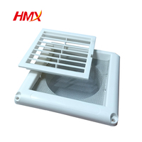 Rejilla de ventilación con conductos de 4 pulgadas, Ventilación de plástico para aire acondicionado para cocina, HVAC, Exhaus, rejilla de pared de techo