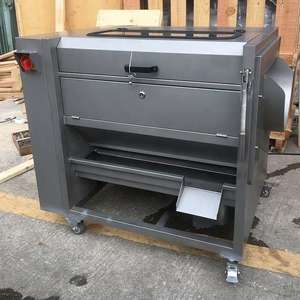 Industrielle Wasch- und Schälmaschine für Kartoffeln, Karotten und Ingwer aus Edelstahl zum Fabrikpreis - Product Image 2