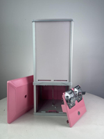 Machine distributrice de bonbons en capsule à succès, machine à cartes de tatouage temporaire à pièces/jetons, construction en plastique/métal, best-seller