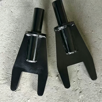 Poignée de cadre de fourche robuste pour camion de sauvetage, support de bras de levage pour dépanneuse, support de fourche en Y en acier moulé pour bras de traction de camion de remorquage