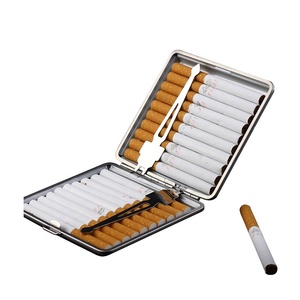 UKETA Phụ Kiện Hút Thuốc Tùy Chỉnh Bán Chạy Bao Thuốc Lá Bằng Da PU Chống Thấm Nước Bao Thuốc Lá - Product Image 3