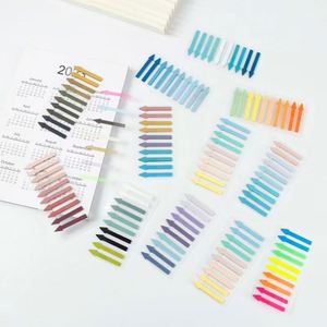 Cute Colorful Arrow Shaped Transparent Self-Adhesive Customizable <b>Sticky</b> <b>Notes</b> Writable Page Markers Index Tabs Book Reading - Product Image 1