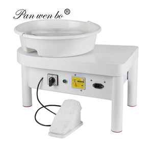 Rueda de cerámica de arcilla LCD de cristal líquido triangular de 350W al por mayor para trabajos de cerámica - Product Image 1