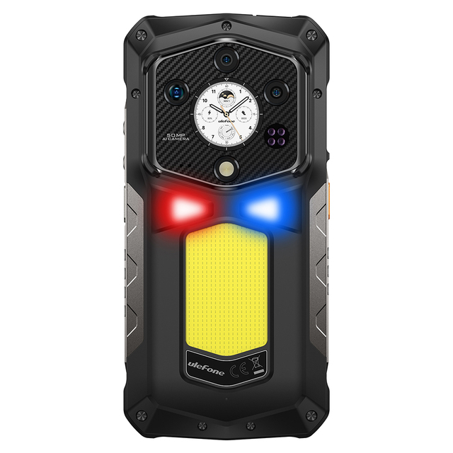 5G Rugged Smartphone Night Vision Amoled Display Dual IP68/IP69K 21200mAh Android 15 Main 50MP Camera Ulefone Armor 29 Pro