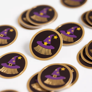 สติกเกอร์ฉลากแบบกำหนดเอง สติกเกอร์ฉลากม้วนทรงกลม สำหรับปิดผนึกฉลาก - Product Image 2