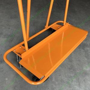 <span class=keywords><strong>Chariot</strong></span> à plateforme robuste à quatre roues <span class=keywords><strong>pour</strong></span> plaques de plâtre, capacité de 3000 lb - Product Image 5