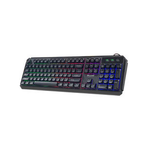 Le nouveau clavier de jeu rétro-éclairé par LED filaire USB de haute qualité convient aux ordinateurs portables et aux ordinateurs de bureau. - Product Image 4